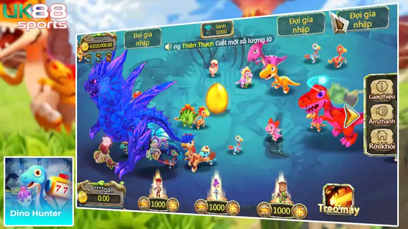 Dino Hunter có hàng loạt vũ khí nóng rất mạnh