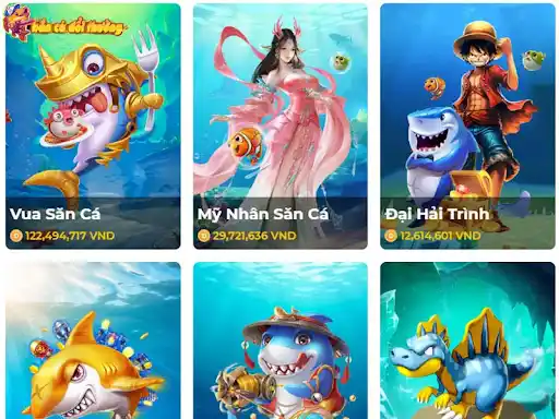 Mỹ nhân săn cá là game đổi thưởng có nhiều cấp độ chơi